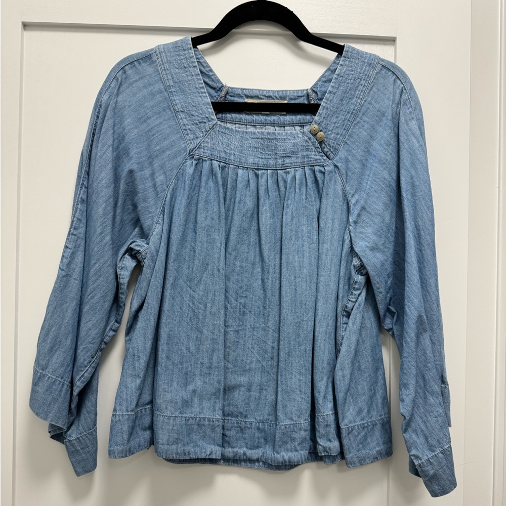 Madewell Chambray Swing Top